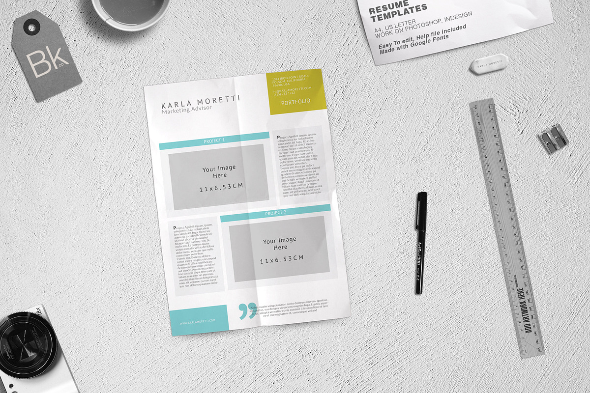 Visual Resume - Prominence, a Resume Template by BrandKick (Photo 3 of 5)
