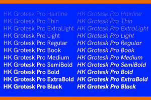 HK Grotesk Pro