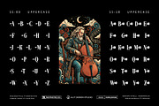 Dream Musical Typeface, a Serif Font by alit design (Thumbnail 11 of 20)