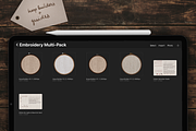 Embroidery brushes for Procreate, a Brush Add-On by bokettori (Thumbnail 16 of 16)