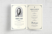 Art Deco Funeral Template, a Flyer Template by BrandPacks (Thumbnail 5 of 6)