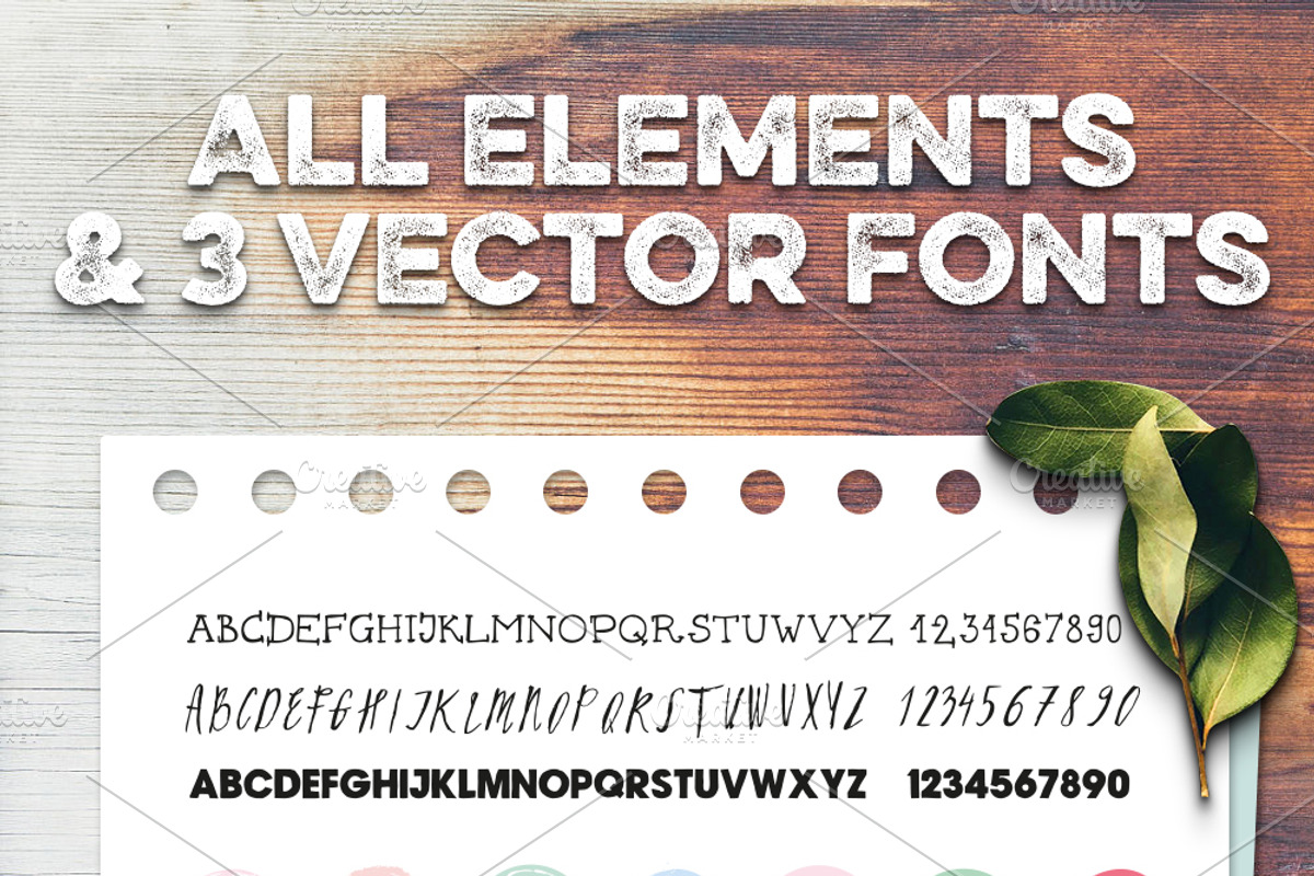 Girly Logos + Creation Kit w/ Fonts, a Branding & Logo Template by ...