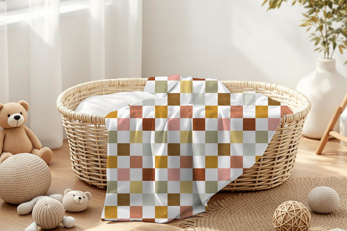 Rustic Cozy Fall Checkered Pattern, a Pattern Graphic by OwlAndFern (Photo 7 of 14)