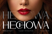 Hechowa - Elegant Fashion Font, a Serif Font by QR Design Studio (Thumbnail 1 of 12)