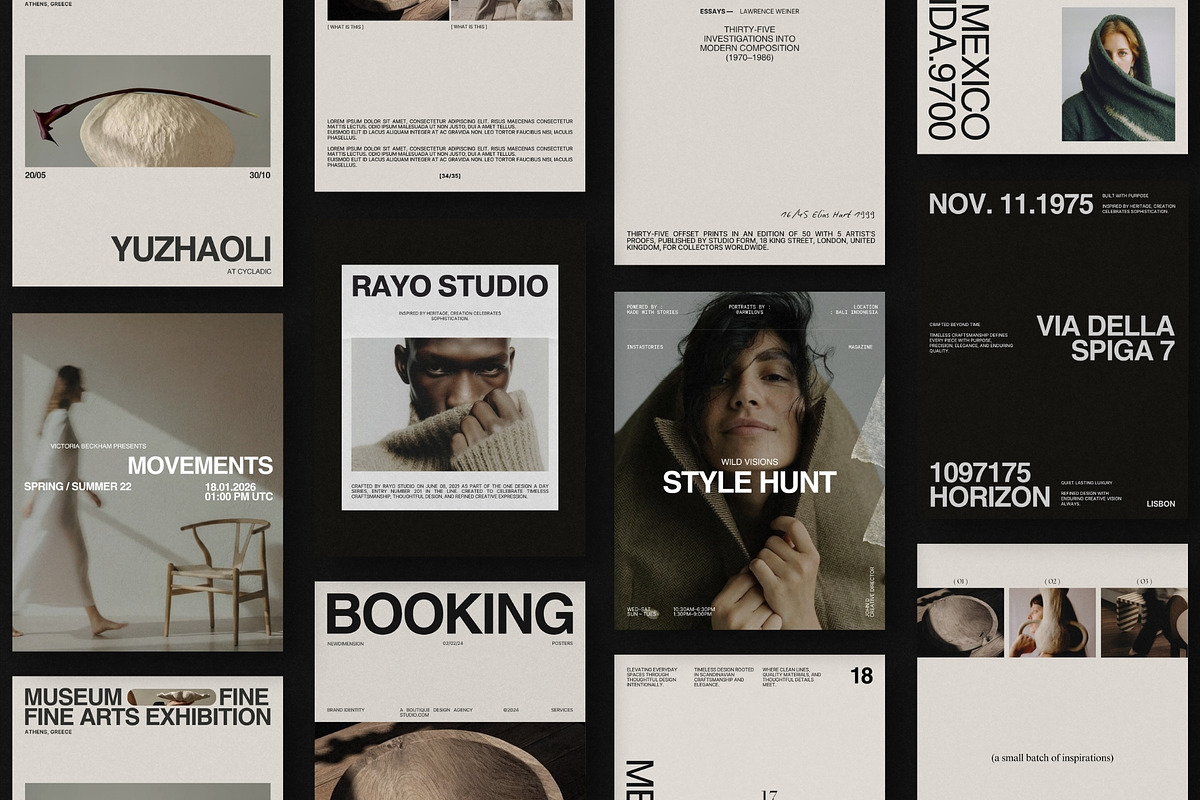 RAYO | Social Media Kit (III), a Social Media Template by Pixel Grid (Photo 2 of 10)