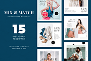 Instagram Templates Bundle 95% OFF, a Social Media Template by UICreative (Thumbnail 13 of 21)