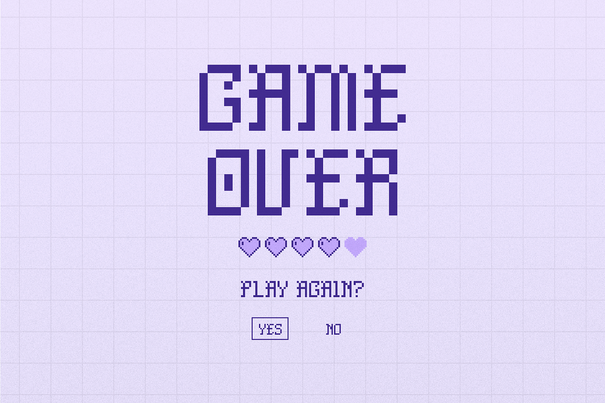 Shiver Glitch | Pixelated Font, a Sans Serif Font by gracetype_studio (Photo 5 of 12)