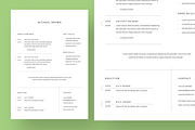 Ultra Minimal Resume Template, a Resume Template by Filip Studio (Thumbnail 2 of 4)