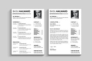 Creative Resume Template, a Resume Template by evgenystudio (Thumbnail 3 of 4)