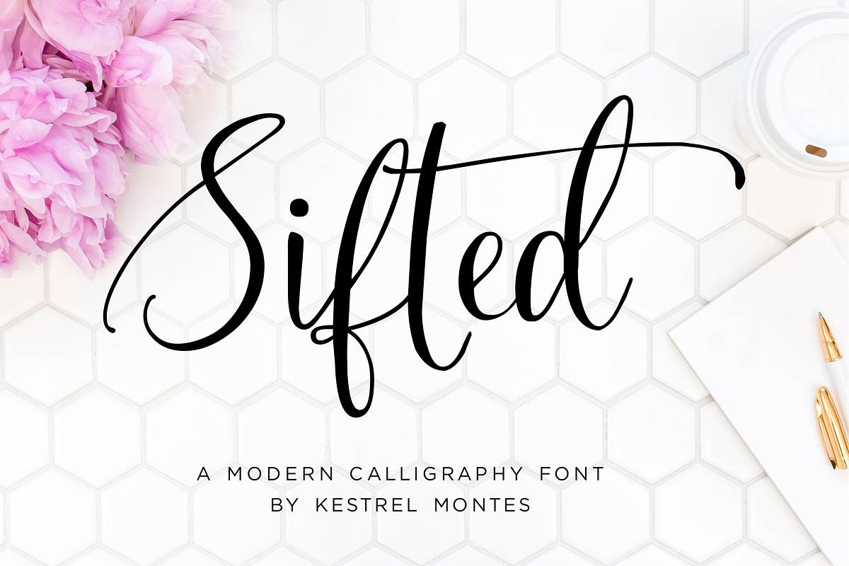 Sifted Wedding Font