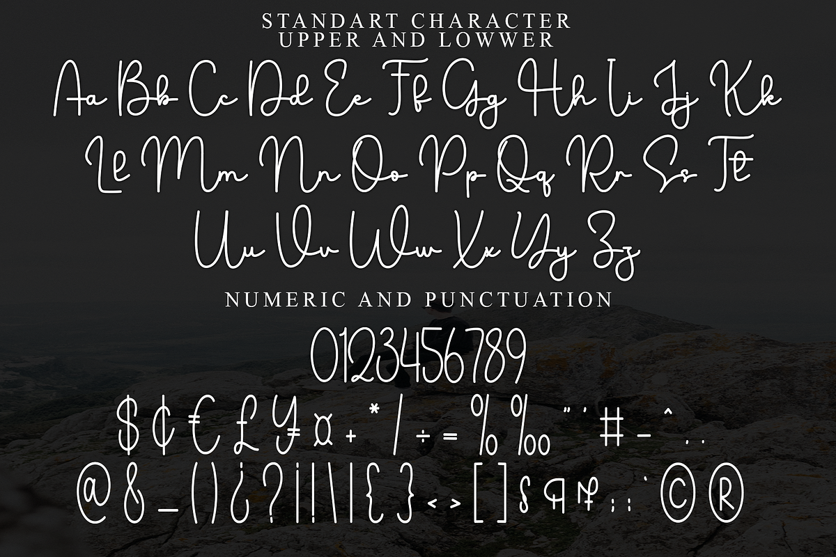 Rustic Signature, a Handwritten Font by FreshTypeINK (Photo 7 of 8)