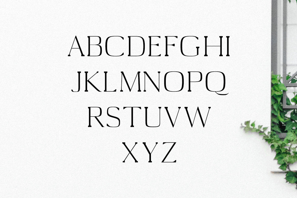 Medric Serif 4 Font Family preview 2