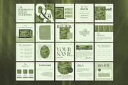 Matcha Green Branding Kit, a Social Media Template by The Flossy Finch (Thumbnail 14 of 18)
