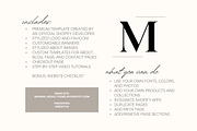 Boho Shopify Theme | Minimal Boho, a Templates & Theme by Easy Website Themes (Thumbnail 8 of 8)