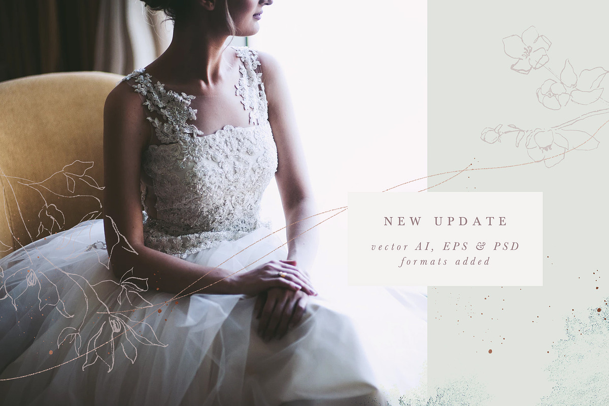 Embrace - Pencil Florals & Textures, a Texture Illustration by Greta Ivy (Photo 9 of 10)