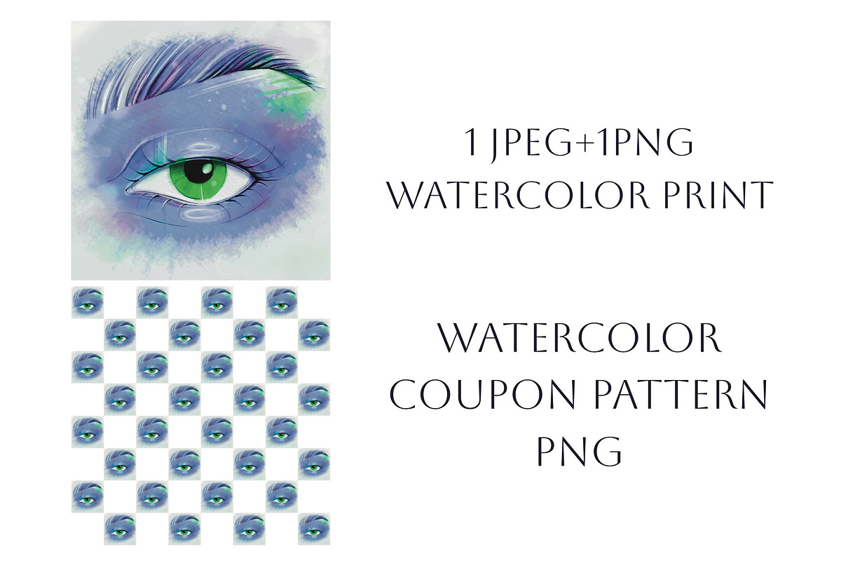 Watercolor Eye, a Person Illustration by Volha (Photo 3 of 5)