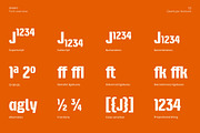 Jinzero, a Sans Serif Font by Zafara Studios (Thumbnail 11 of 12)