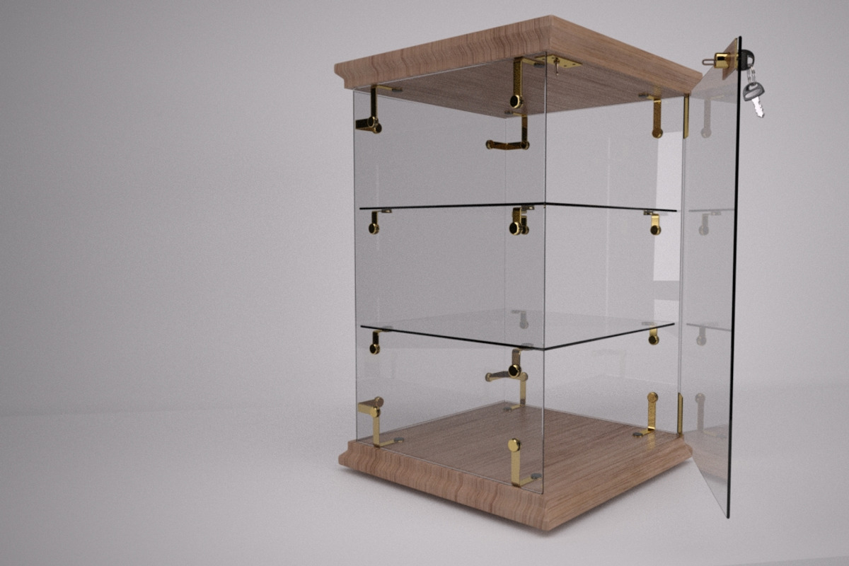 Display Cabinet, a Furniture 3D Model by kjpargeterimages (Photo 3 of 12)