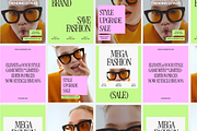 Fashion Instagram Templates Bundle, a Social Media Template by GAZINEOGRAPHIC (Thumbnail 5 of 5)