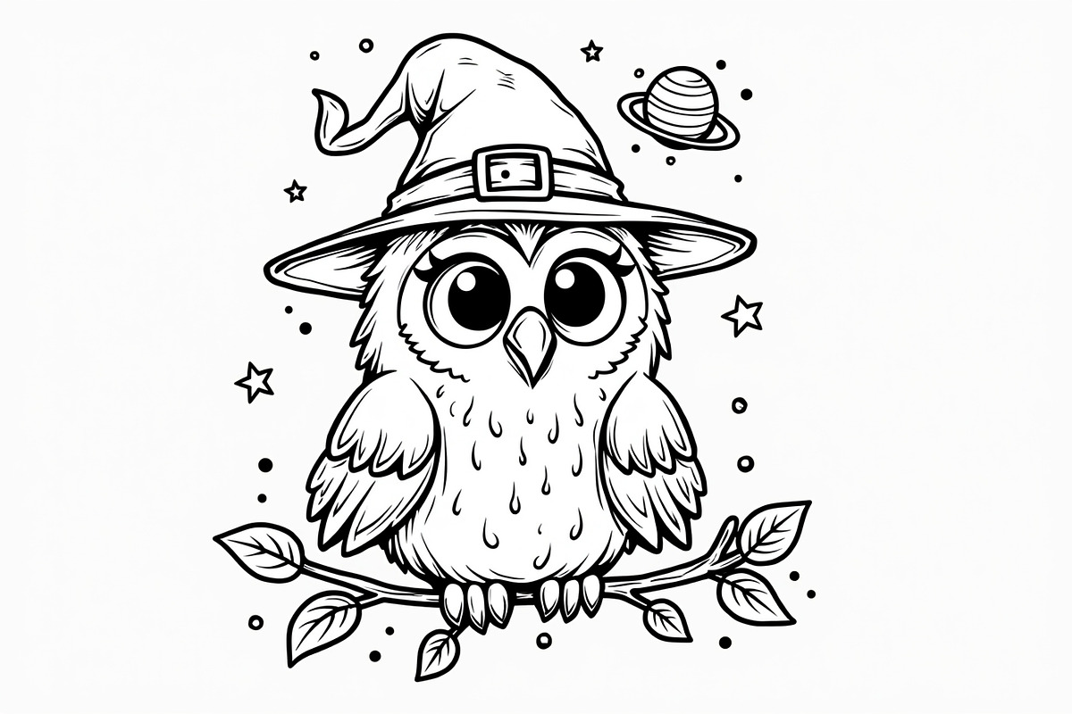 Halloween Illustration Coloring bund, an Illustration by Artivon (Photo 15 of 26)