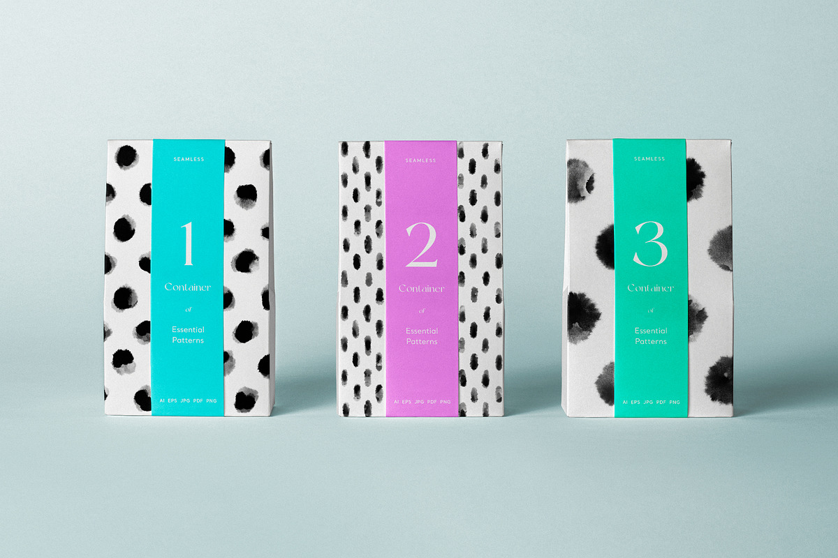 25 Watercolor Dot and Spot Patterns, a Pattern Graphic by Artec Maison (Photo 5 of 16)