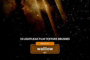 Film Texture & Light Leaks Ps Brush