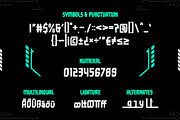 Exton - Futuristic Font, a Font by Typefactoryco (Thumbnail 3 of 7)