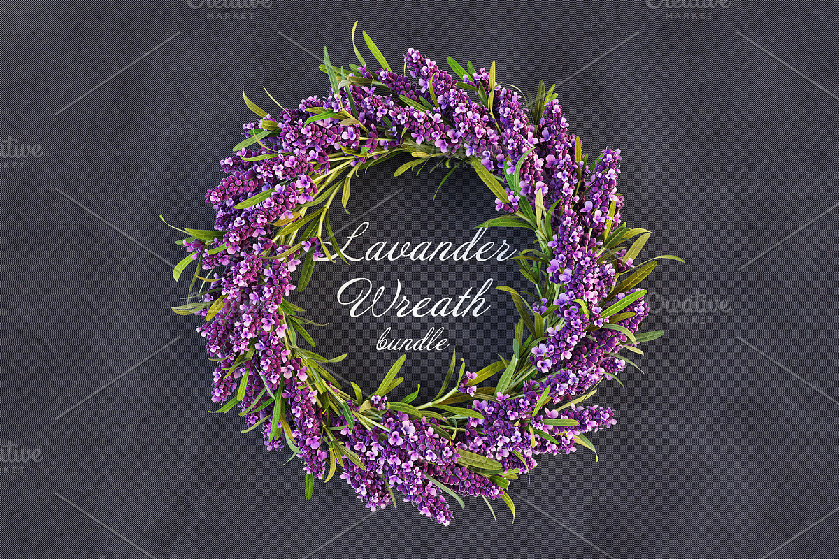 Lavander Wreath, an Object Graphic by kookamunga (Photo 1 of 5)