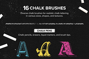 Chalk Lettering Brush Toolbox, a Brush Add-On by Nico-Ng (Thumbnail 4 of 18)