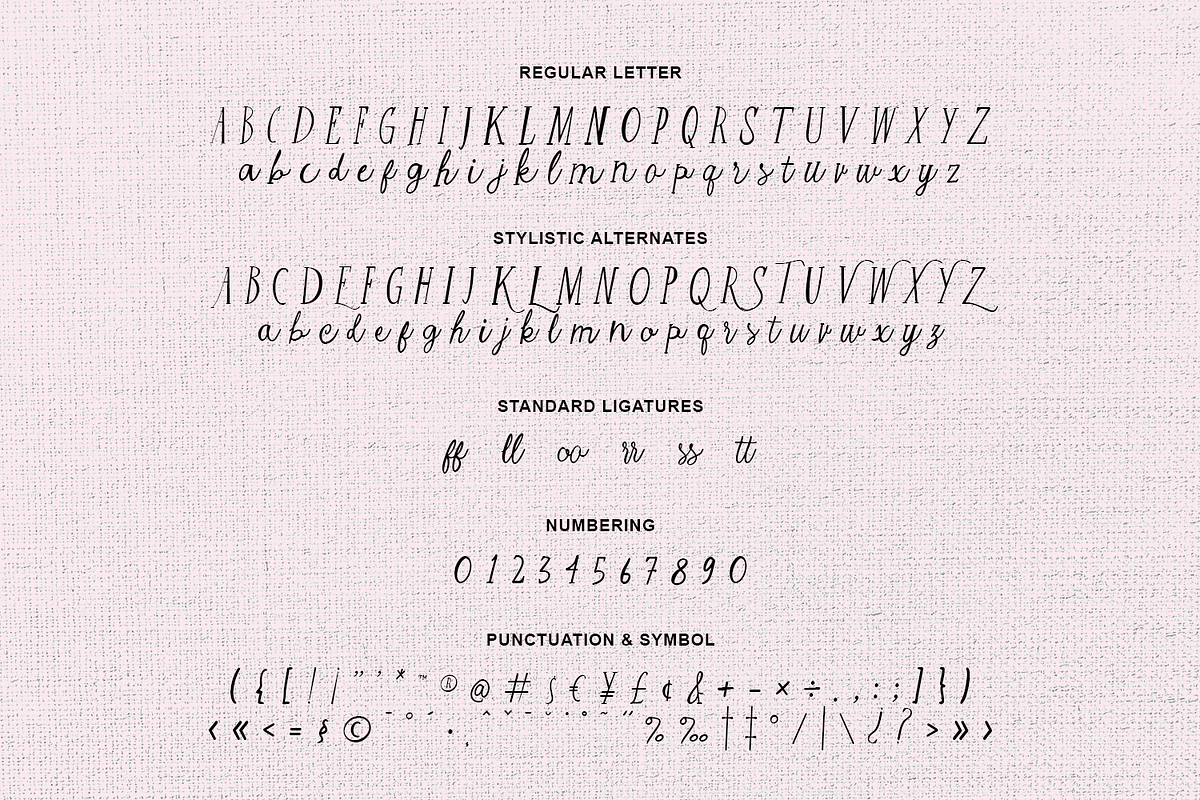 The Kind Hearts - Handwritten Font, a Handwritten Font by Typetemp Studio (Photo 14 of 15)
