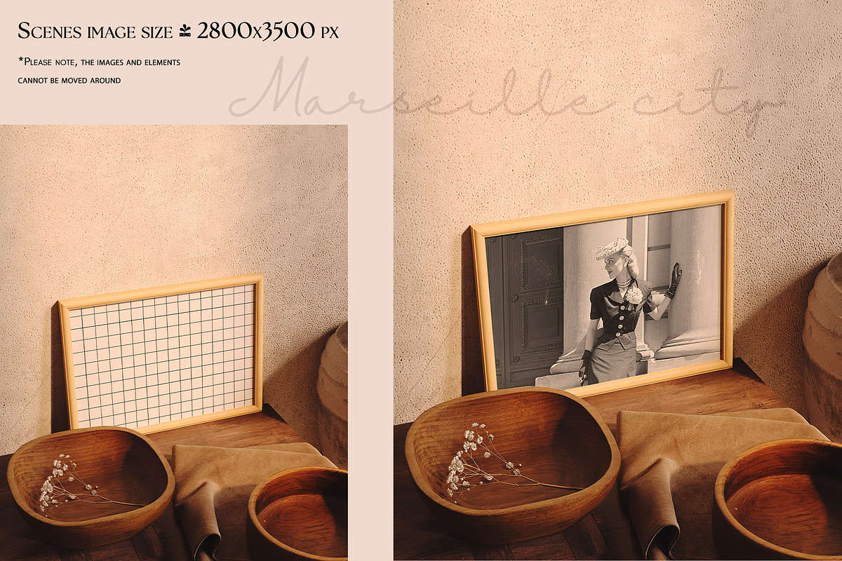 Rustic Mockup Frame Bundle, a Household Mockup by LAMIA DESIGN (Photo 9 of 14)