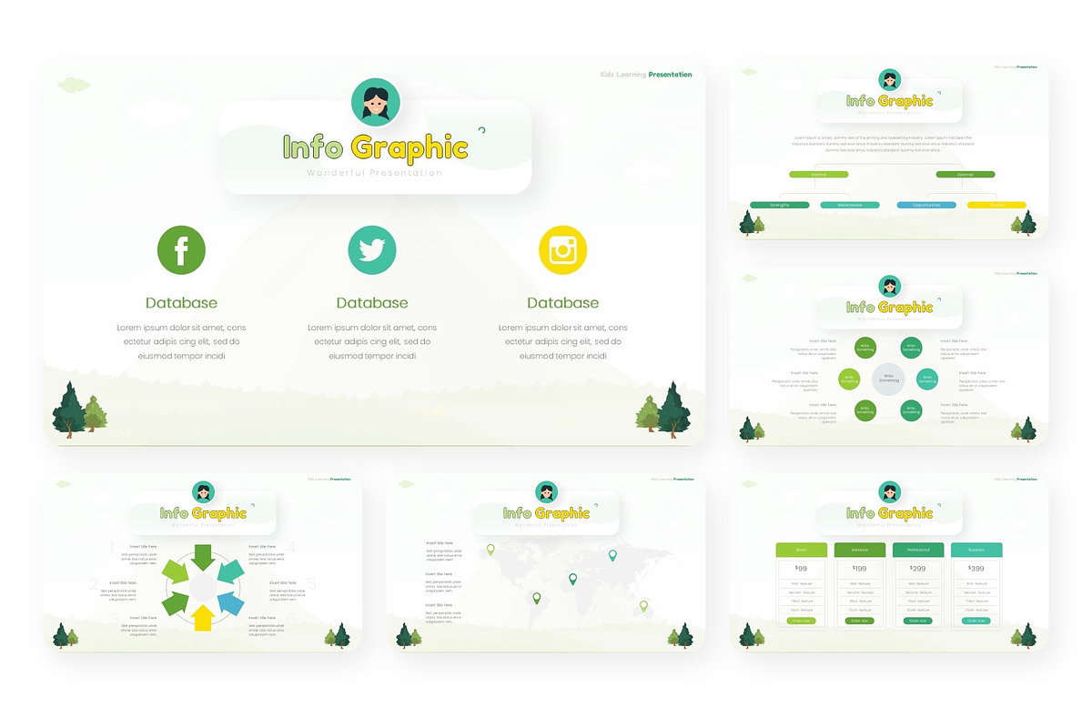 Kids Learning Presentation Template, a Presentation Template by NecrolitSlide (Photo 9 of 9)