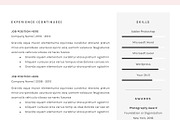 Resume CV Template for MS Word, a Resume Template by GResume (Thumbnail 7 of 7)