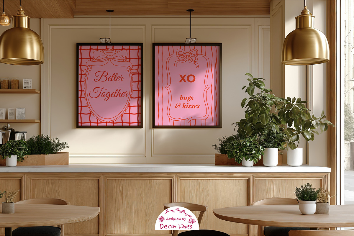 Love Wall Art Printable Set, a Decorative Illustration by Decor Lines (Photo 9 of 10)