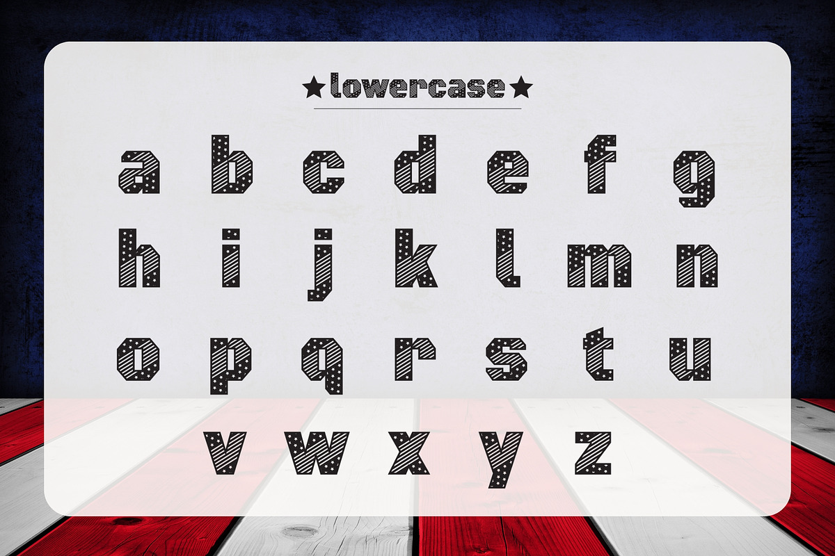 Fox Freedom Font, a Symbol Font by Fox7 By Rattana (Photo 7 of 9)