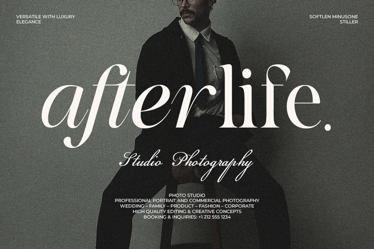 Softlen Minusone Stiller | 6 Update, a Serif Font by Natural Ink Studio (Photo 8 of 15)