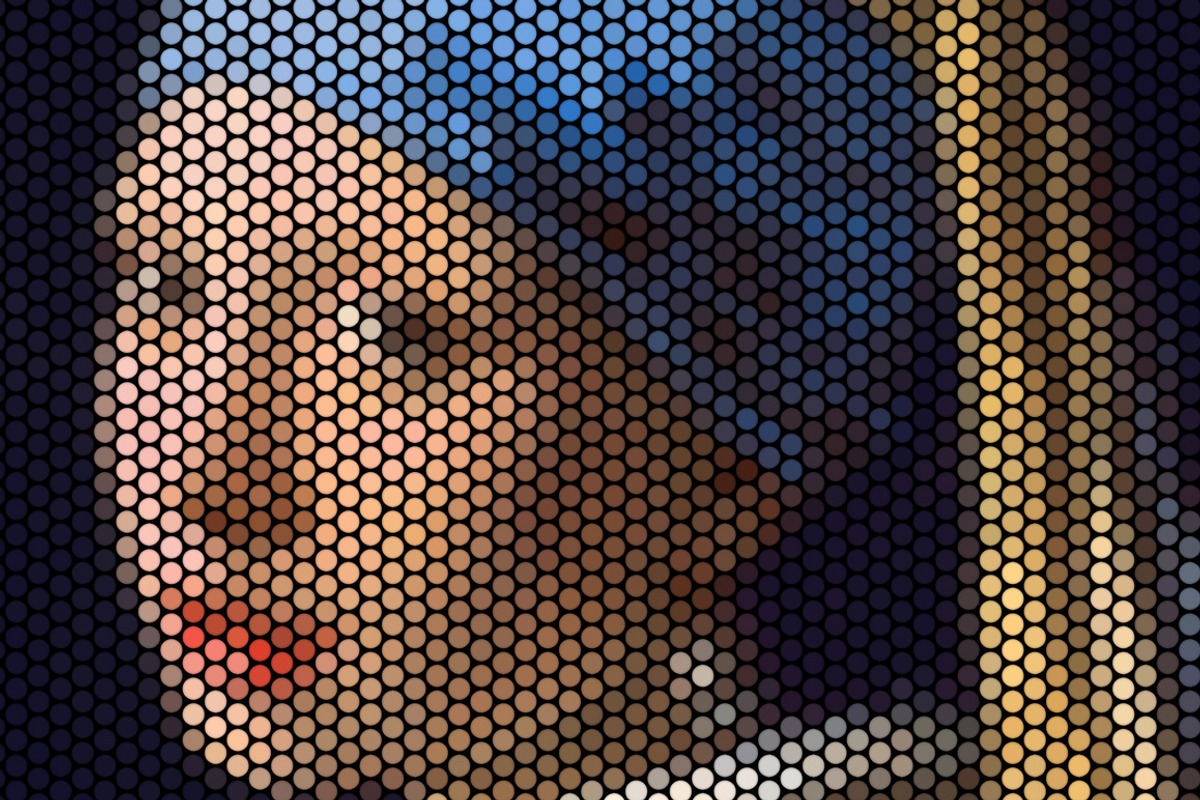 MOSAIC M&M's | PSD template, a Texture Graphic by Sergey Serebrennikov (Photo 5 of 6)