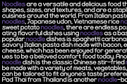 HU Noodles / 20% OFF, a Sans Serif Font by heummdesign (Thumbnail 5 of 6)