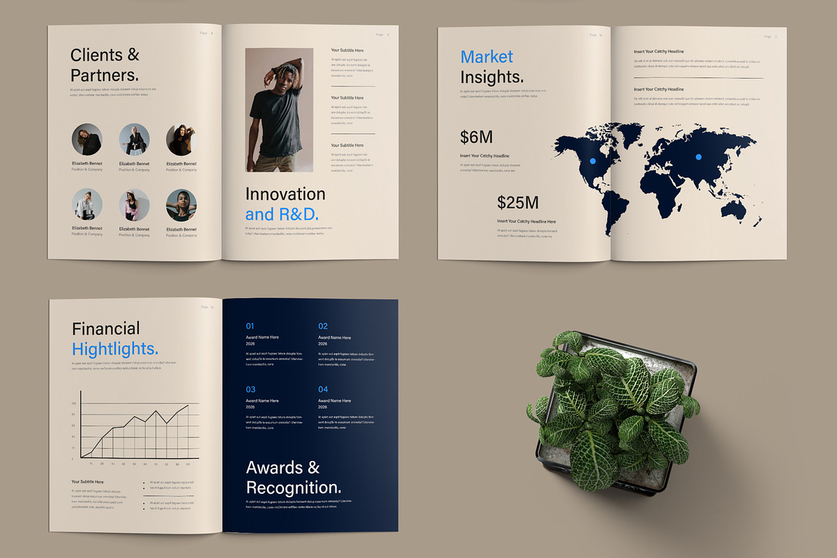 Company Profile Brochure Design, a Brochure Template by ContestDesign (Photo 3 of 3)