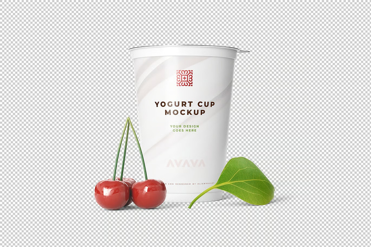 Yogurt Cup Mockup, a Product Mockup by zpackcreative (Photo 4 of 4)