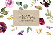 Moody&Rustic-Watercolor Graphic Set, a Decorative Illustration by Graphic Box (Thumbnail 11 of 11)