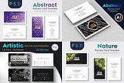125 Business Card MEGA Bundle, a Business Card Template by M6 Gallery (Thumbnail 32 of 33)