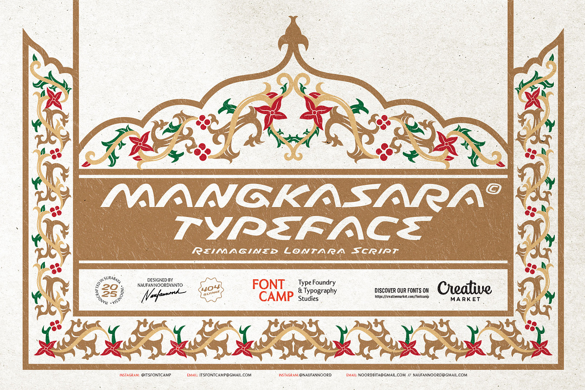 Mangkasara Font, a Font by Fontcamp Type Foundry (Photo 14 of 14)