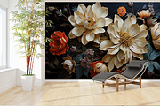 3D Oil Painting Flowers, a Wallpaper Graphic by fei long (Thumbnail 6 of 10)