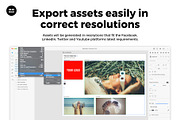 2021 Social Media UI Kit Adobe XD, a Social Media Template by Modularity Design (Thumbnail 4 of 8)