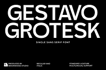 Gestavo Grotesk - Sans Serif
