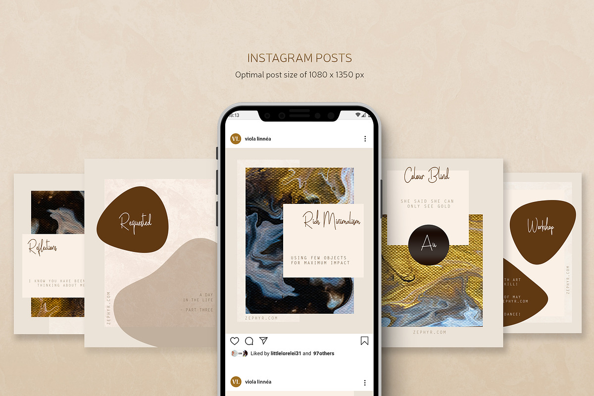 Zephyr Social Media Template, a Social Media Template by Lum3n (Photo 4 of 5)
