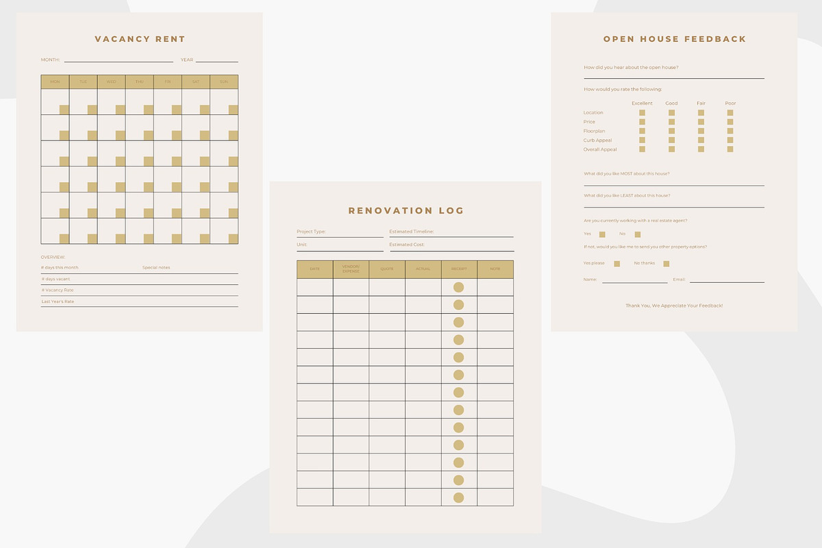 Realtor Business Planner | 54-Page, a Stationery Template by Local Marketing Templates (Photo 2 of 3)