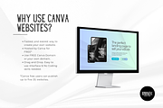 Ebook Landing Page Template Canva, a Landing Page Template by Kromatic Design Studio (Thumbnail 4 of 8)