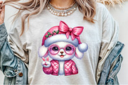 Watercolor Christmas Dog PNG, an Illustration by Sublimation Artist (Thumbnail 6 of 9)